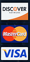 We Gladly Accept Visa, Mastercard, and Discover